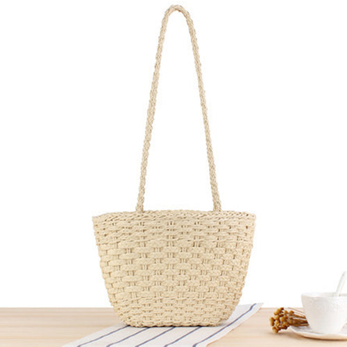Handcrafted straw tote bag Bowlift
