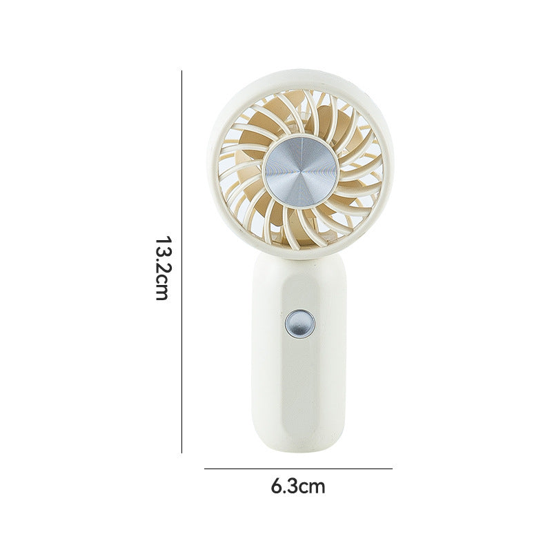 Women Portable Mini Hand Fan with Ergonomic Design and USB Charging Function Bowlift
