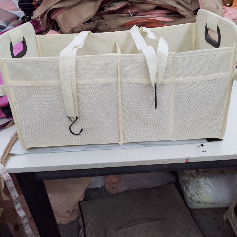 Organizer storage basket with side compartments Bowlift