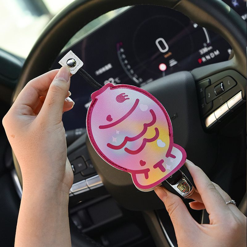 Whimsical Fish-Themed Air Freshener Bowlift