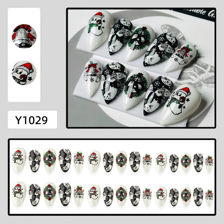 Artificial Nails in Modern Tribal Design Bowlift