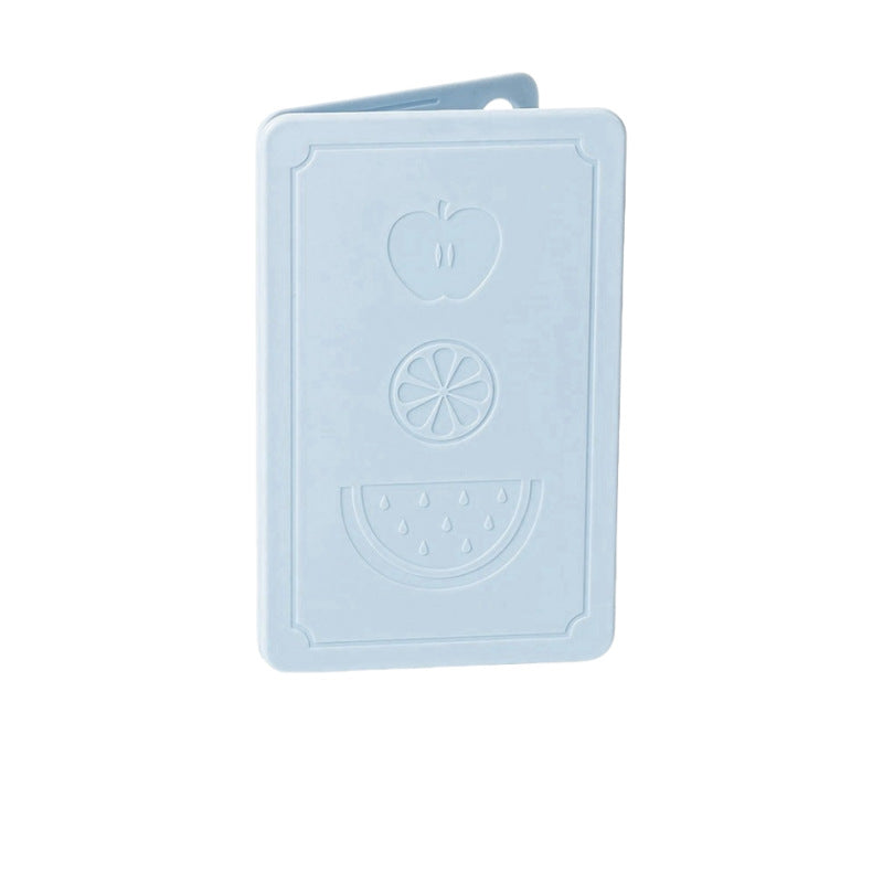 Flexible Silicone Fruit-Embossed Chopping Board Bowlift