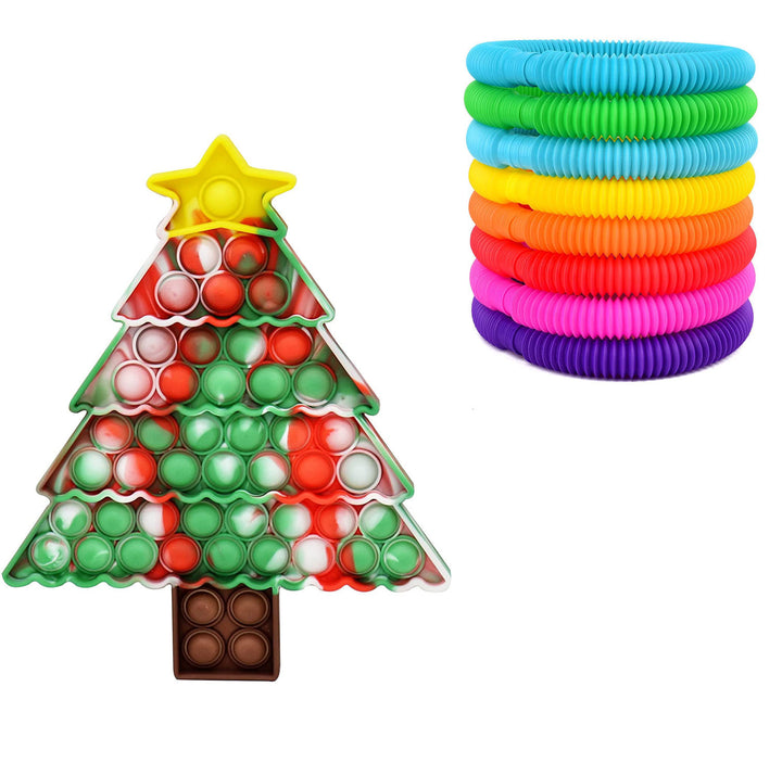 Unisex Stress Relief Toy in Christmas Tree Design Bowlift