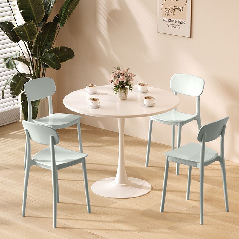 Modern Ergonomic Dining Chair Bowlift