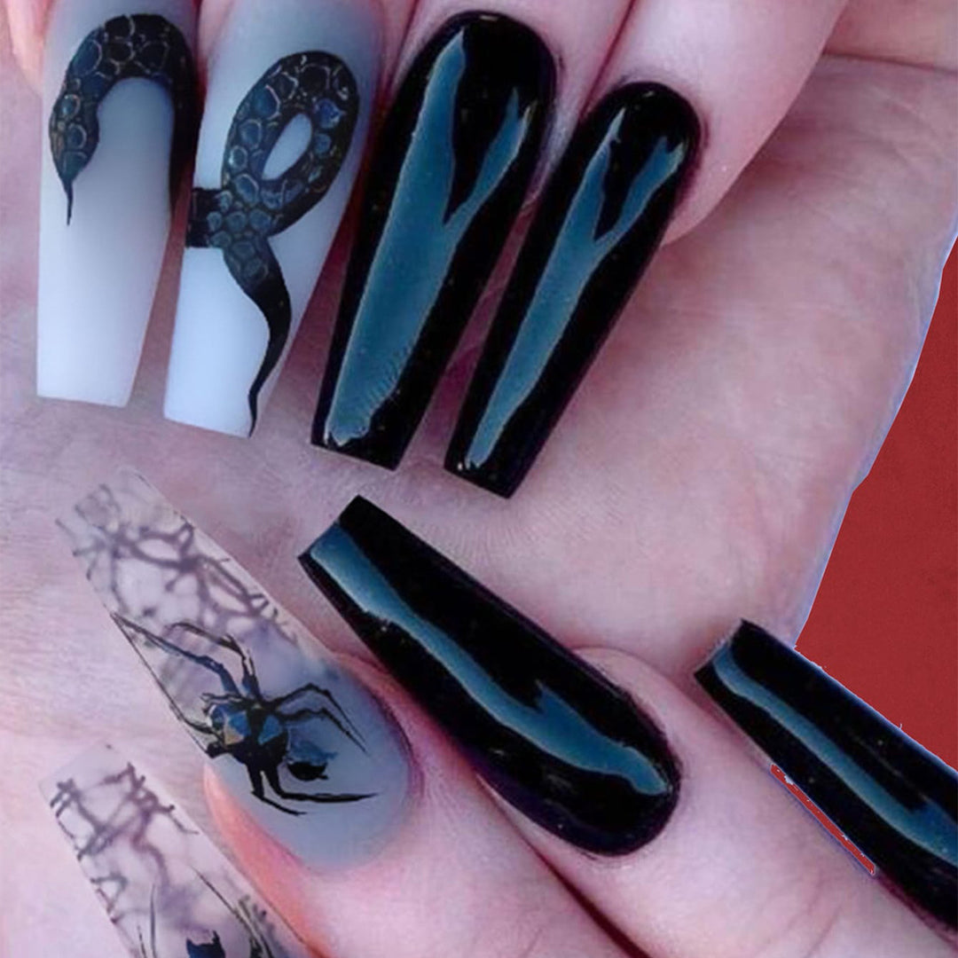 Artistic Press-On Nail Tips Bowlift