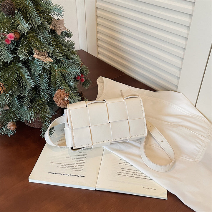 WoWoven Leather Crossbody Purse Bowlift