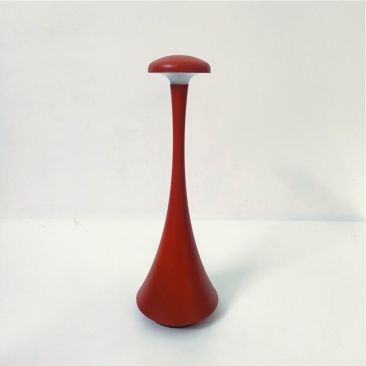 Compact rechargeable touch LED ambient desk lamp with flexible stem Bowlift