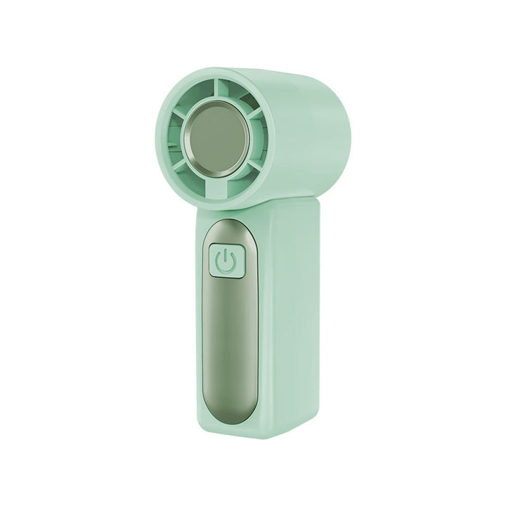 Ladies portable hand fan with rechargeable battery and ergonomic handle Bowlift
