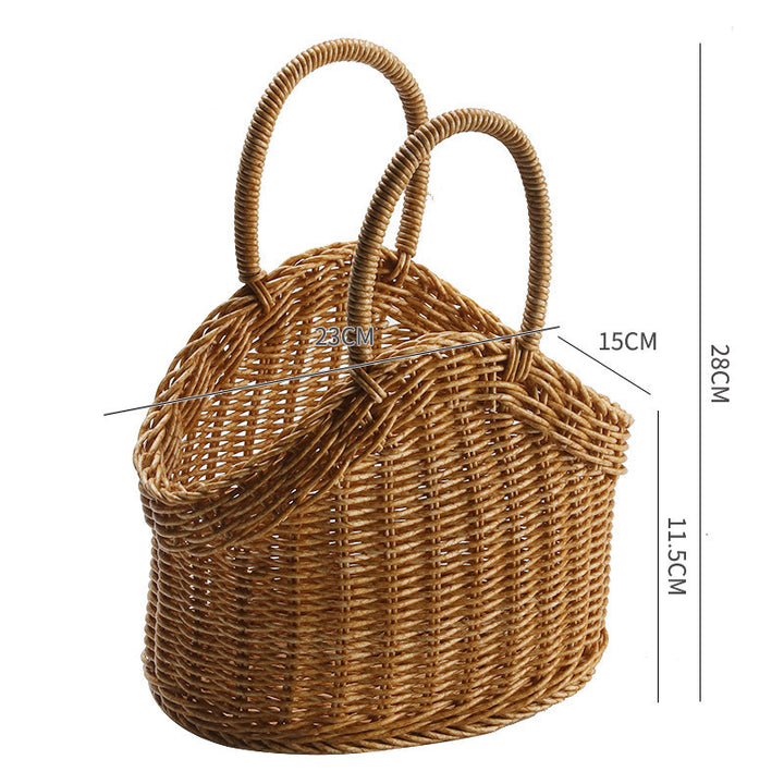 Woven Storage Basket Bowlift