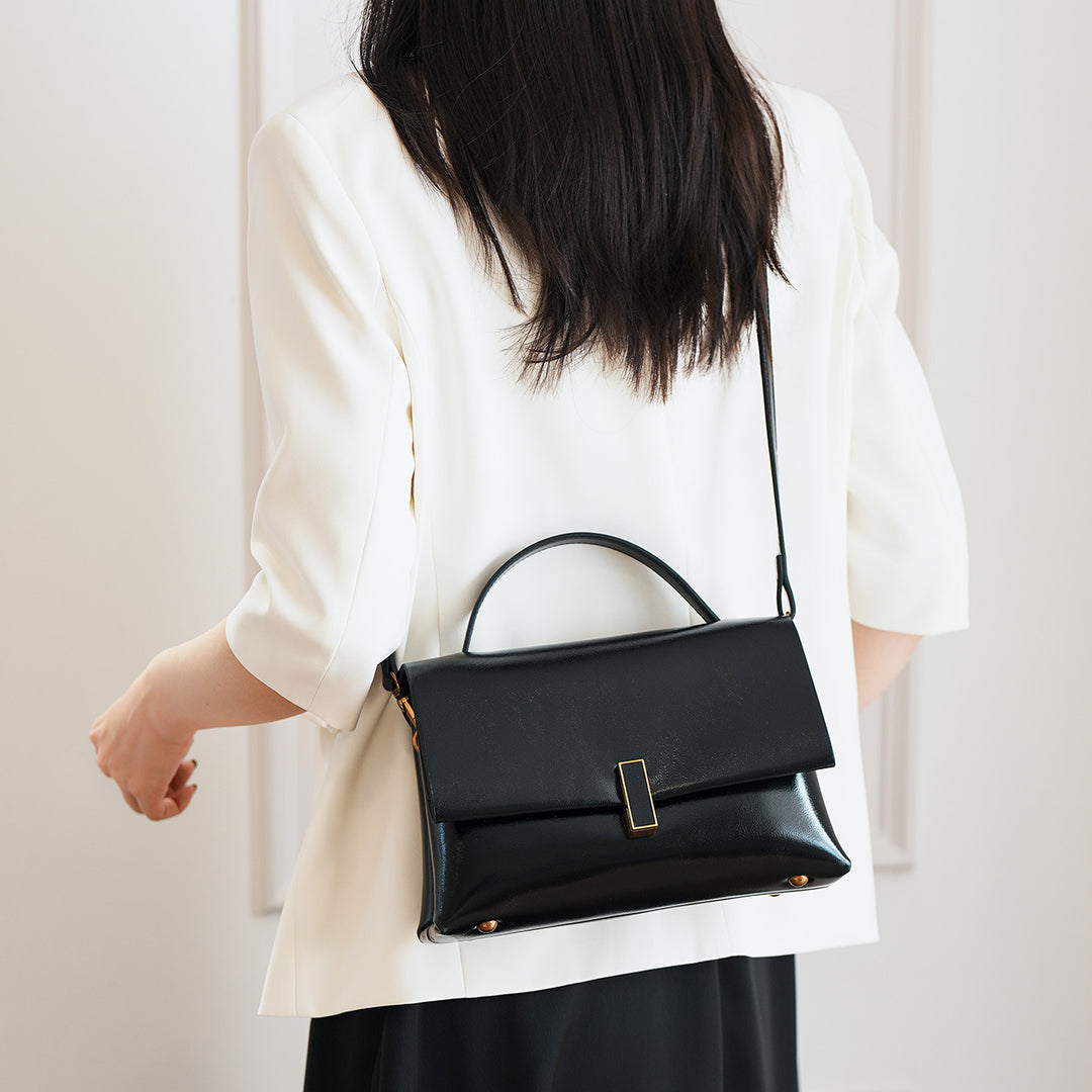 Elegant Structured Handbag Bowlift 1785771151