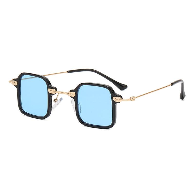Women's geometric sunglasses with stylish metal frame Bowlift