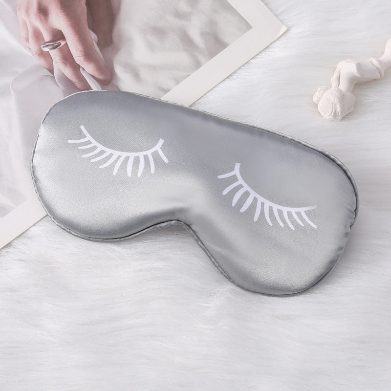 Women's nano silk eye mask with soft padded interior lining and elastic headband Bowlift