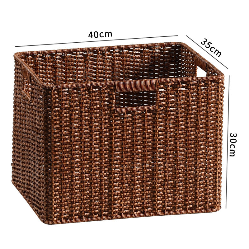 Natural Woven Storage Bin Bowlift