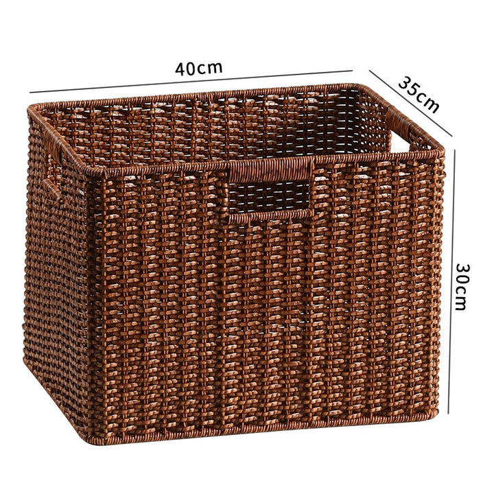 Natural Woven Storage Bin Bowlift