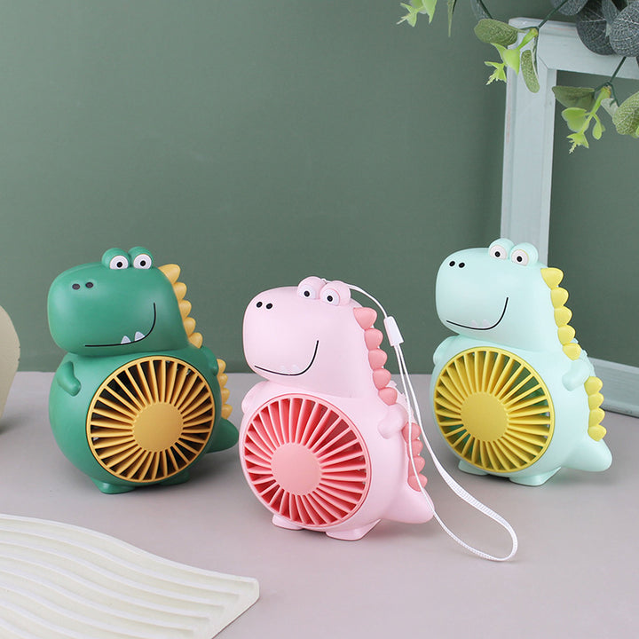Ladies funny mini fan in dinosaur design Bowlift