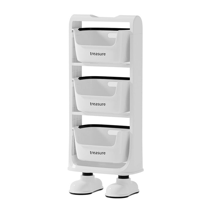 Multi-Tier Storage Organizer with Baskets Bowlift