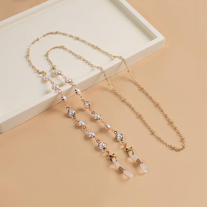 Decorative Pearl Necklace Chain Bowlift