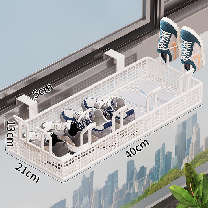 Adjustable Over-The-Door Shoe Organizer Bowlift