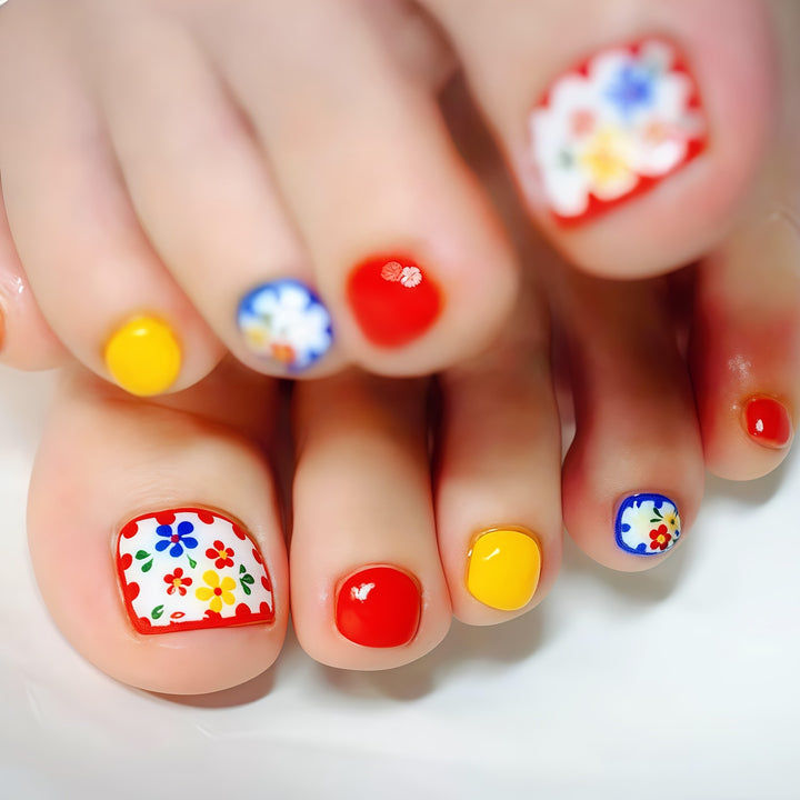Decorative Toenail Art Bowlift