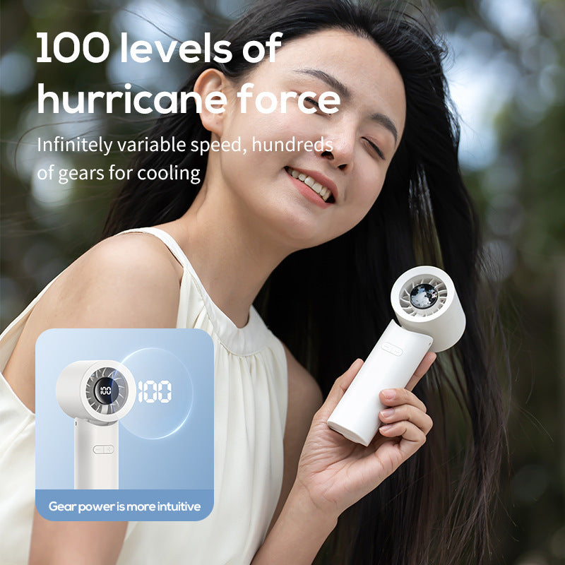 Ladies portable digital high-performance fan Bowlift
