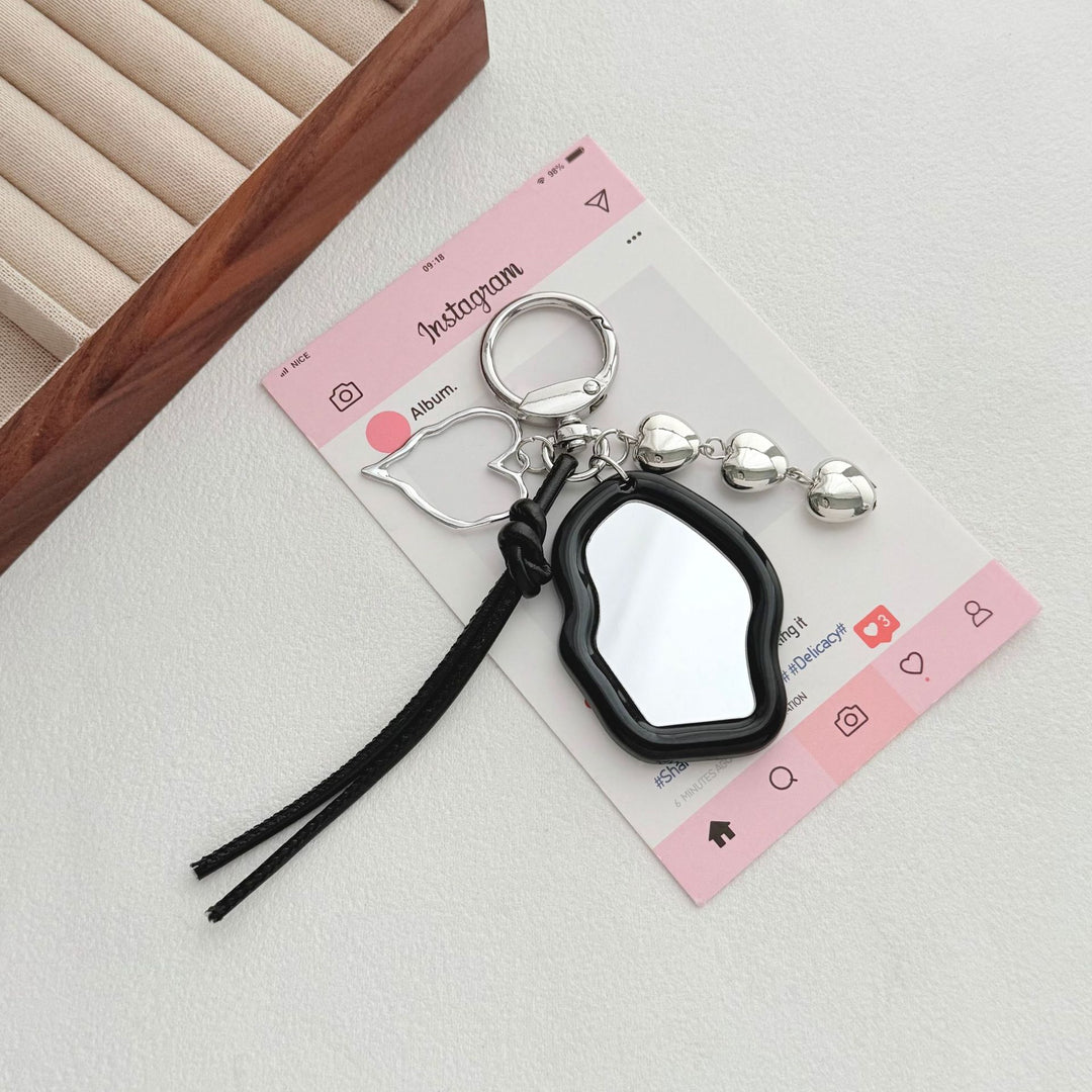 Stylish Mirror Keychain Bowlift