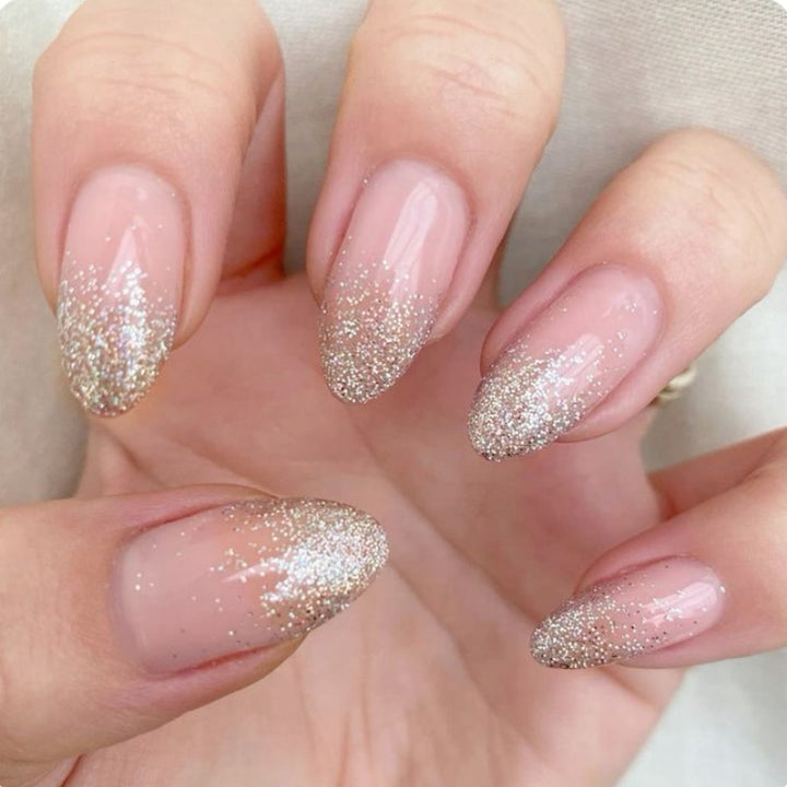 Glitter Ombre Press-On Nails Bowlift