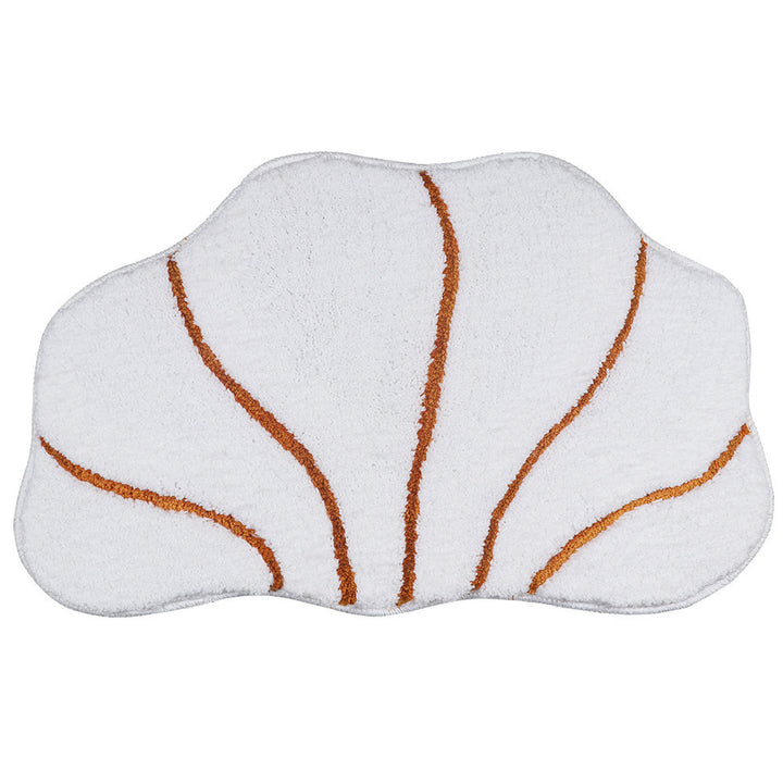 Shell-shaped Bath Mat