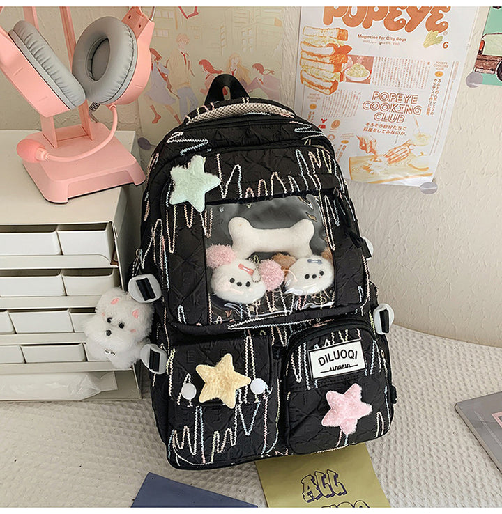 Trendy Multi-Functional School Backpack Bowlift