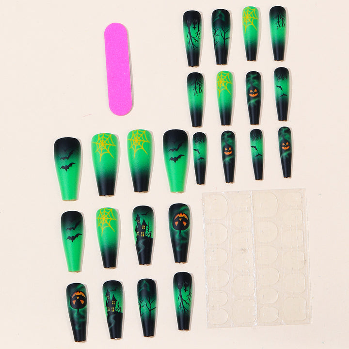 Spooky Halloween-Themed 3D Nail Art Extensions Bowlift