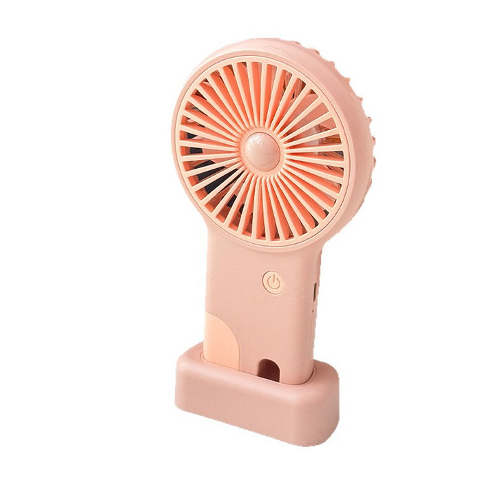 Unisex Portable Hand Fan with USB Charging Function and Ergonomic Handle Bowlift