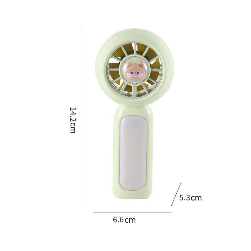Unisex Portable Hand Fan with Flexibly Adjustable Cooling Bowlift