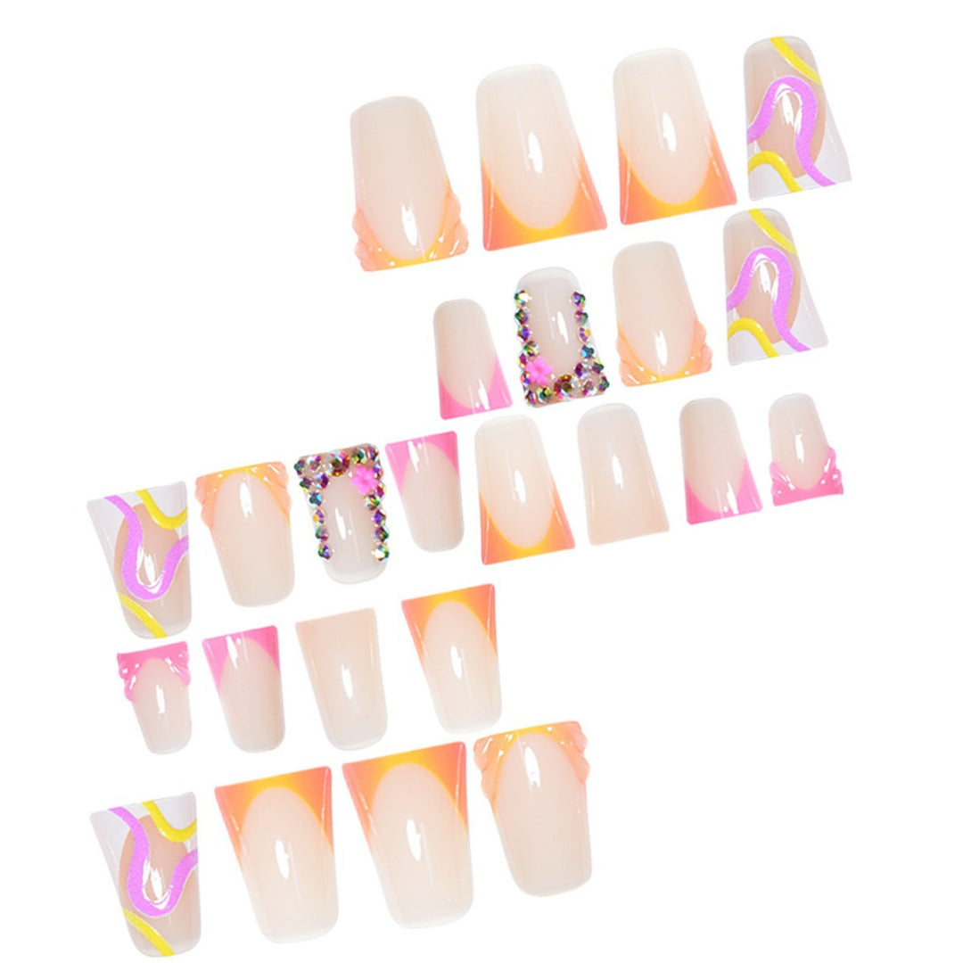Decorative Artistic Nail Extensions Bowlift