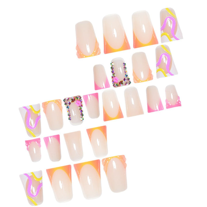 Decorative Artistic Nail Extensions Bowlift
