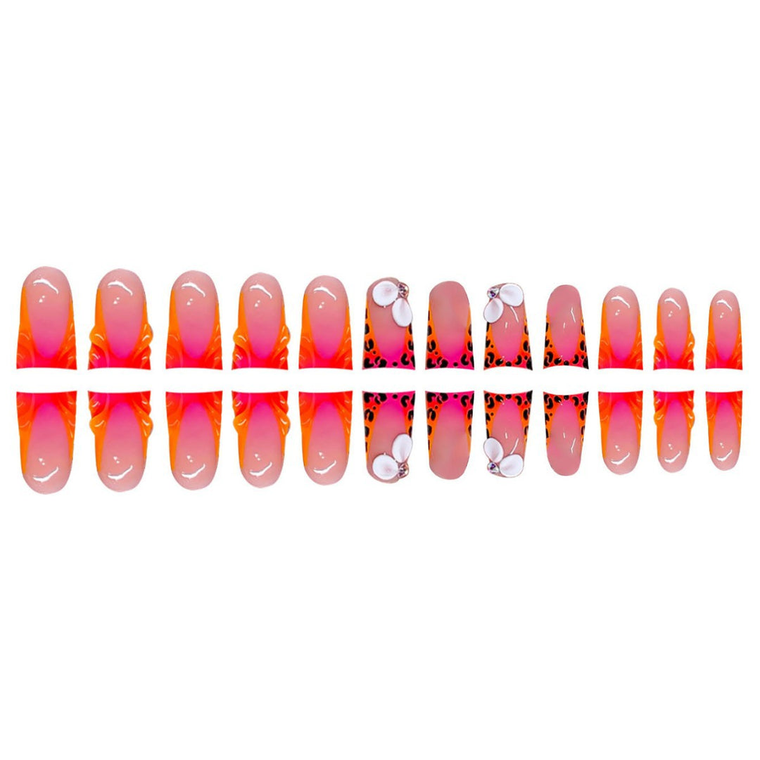 Creative Artistic Press-On Nail Extensions Bowlift