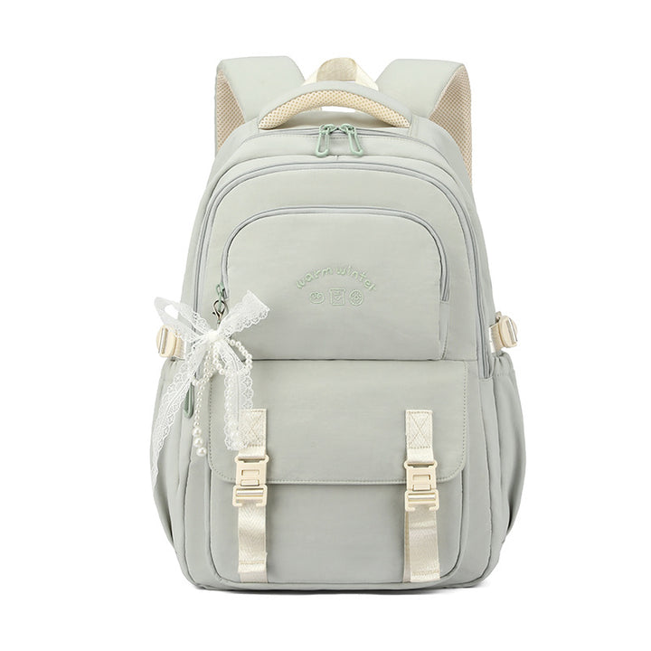 Fashionable backpack with stylish embellishments Bowlift