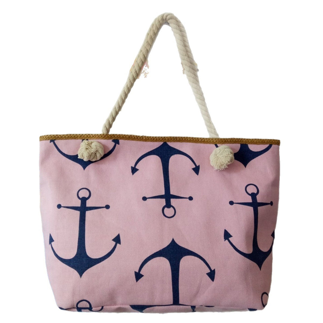 Large sailcloth bag with maritime anchor design Bowlift