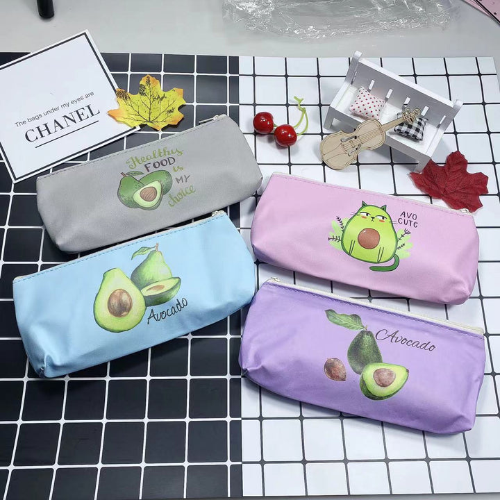 Avocado Design Waterproof Cosmetic Pouch Bowlift
