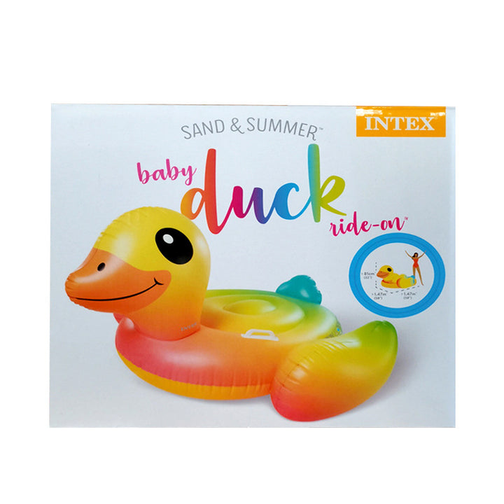 Women Inflatable Duck Swimming Ring Bowlift