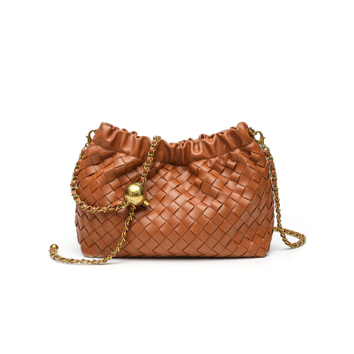 Chic Woven Evening Bag Bowlift