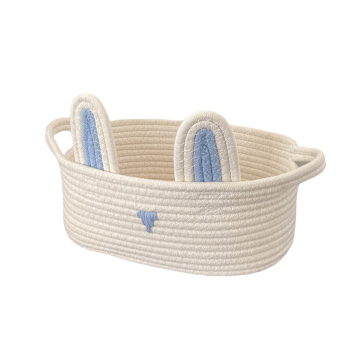 Ladies decorative storage basket with bunny ear design Bowlift