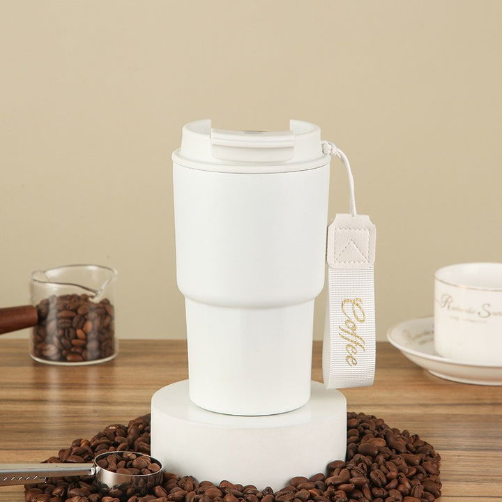 Women's high-quality coffee mug with silicone lid Bowlift