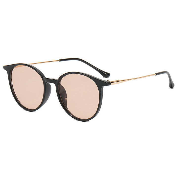 Women's fashionable round glasses with delicate design Bowlift