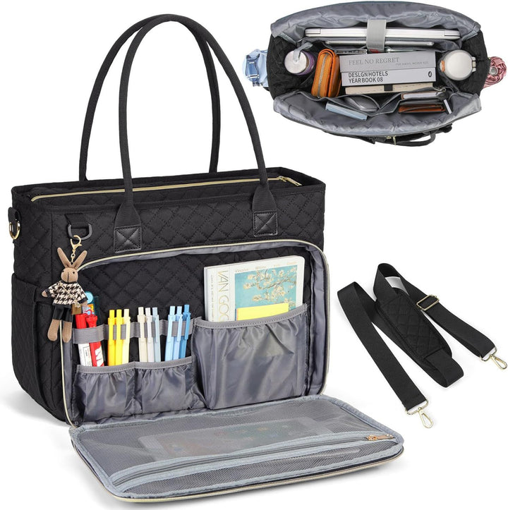 Padded Multi-functional Handbag with Organizer Bowlift