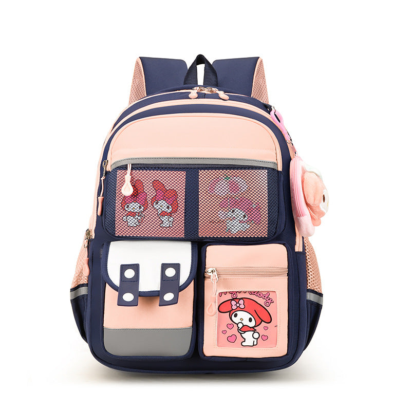 Backpack with Playful Design and Versatile Pockets Bowlift