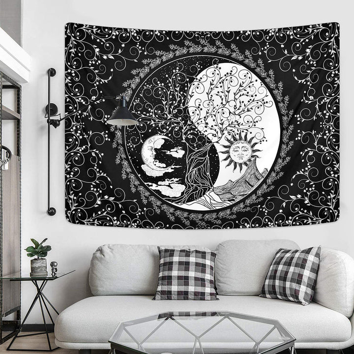 Celestial Design Wall Tapestry