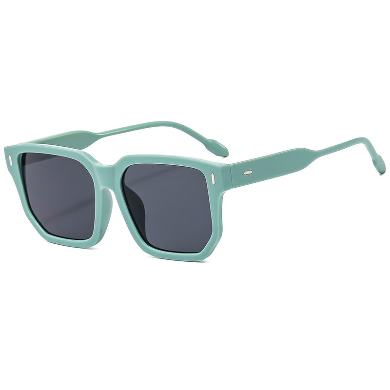 Ladies Square Sunglasses with Modern, Frameless Design Bowlift