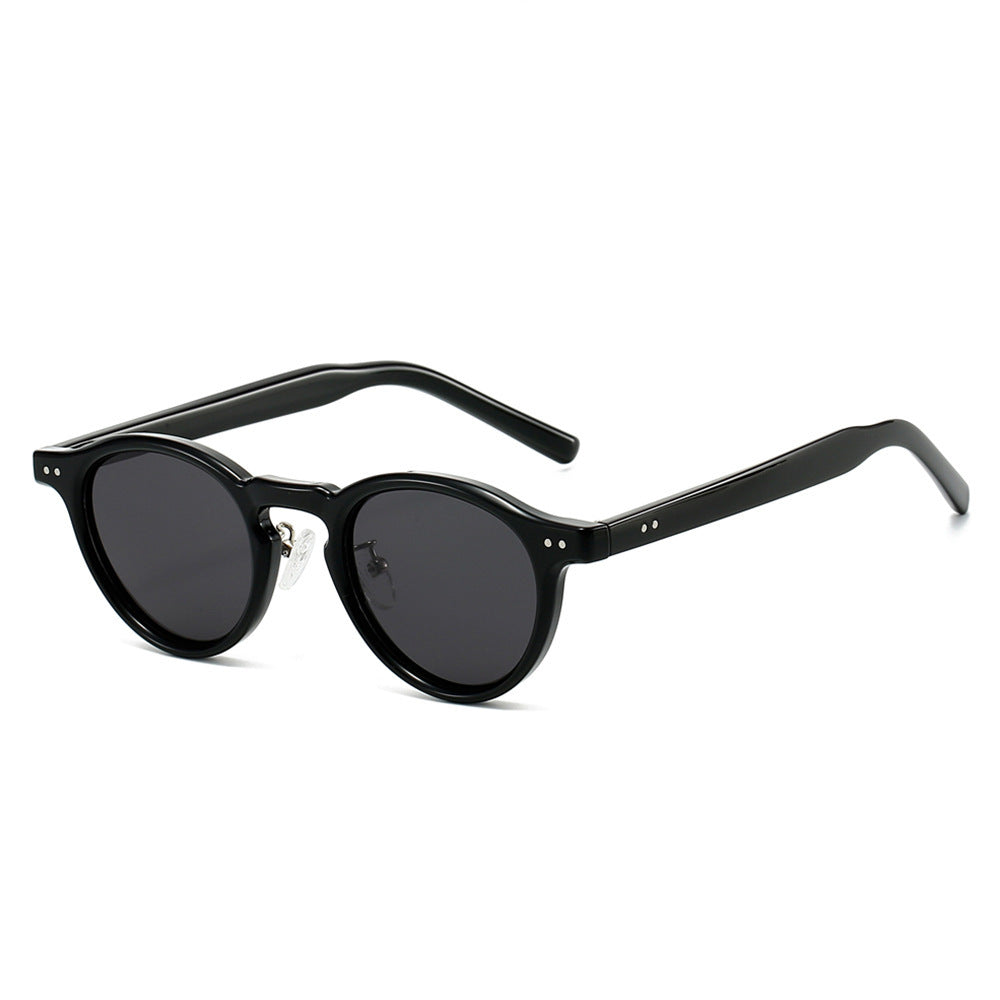 Women's Retro Round Sunglasses Bowlift