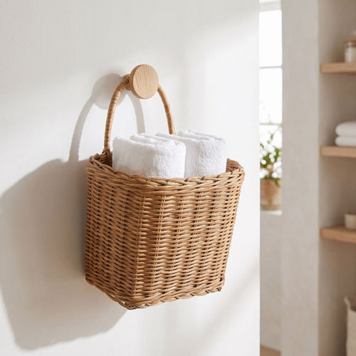 Wall basket with practical storage system Bowlift