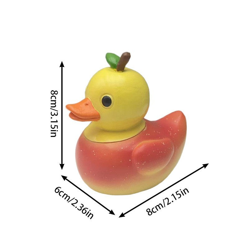Funny Decor Rubber Duck with Sprinkles Bowlift