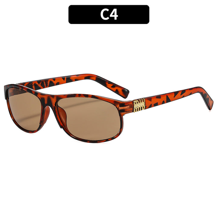 Sleek Modern Aviator Sunglasses